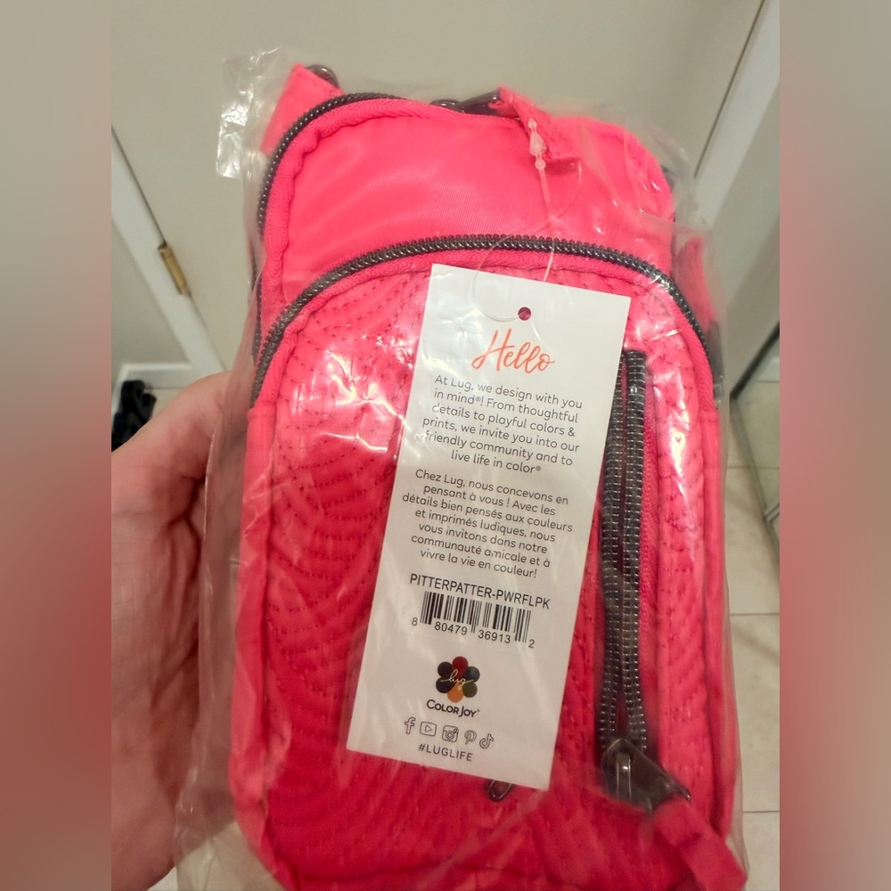 Lug  RDIF Vibrant Pink Quilted Bag - Picture 2 of 6